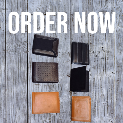 Tri Fold / Bi Fold Leather Wallet